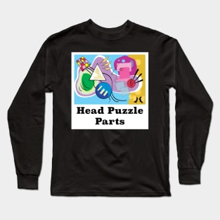 Head Puzzle Parts Long Sleeve T-Shirt